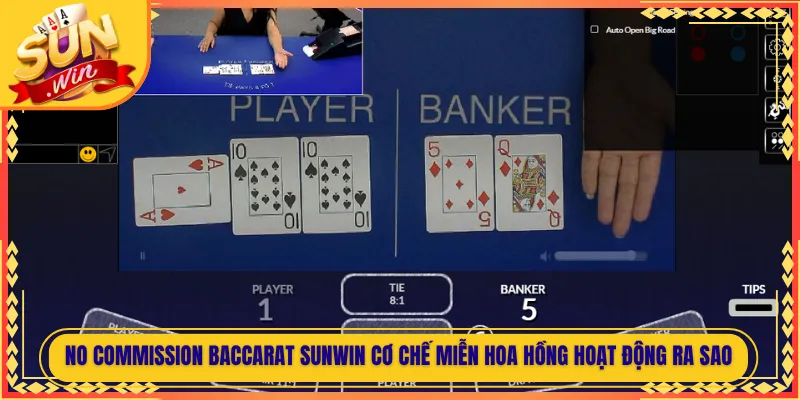 No Commission Baccarat Sunwin Cơ Chế Miễn Hoa Hồng Hoạt Động Ra Sao