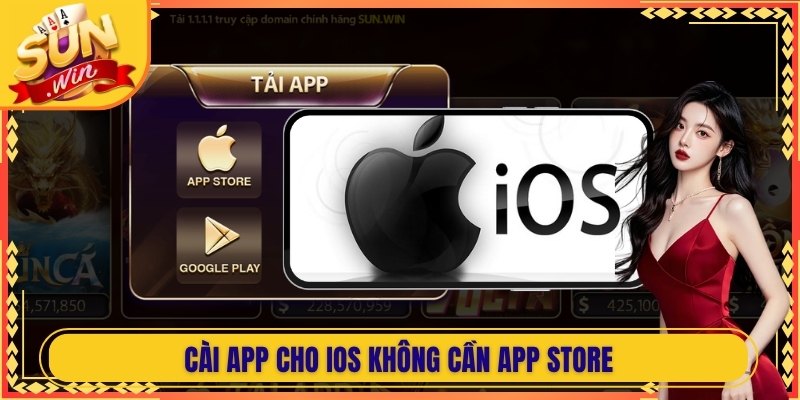 Cài app cho iOS không cần app store